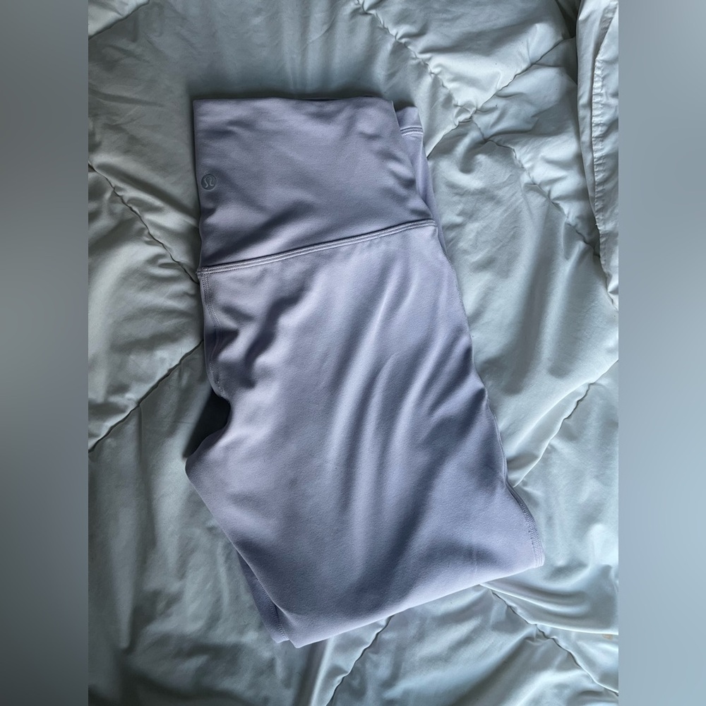 Lululemon Align High Rise crop 23” Lilac